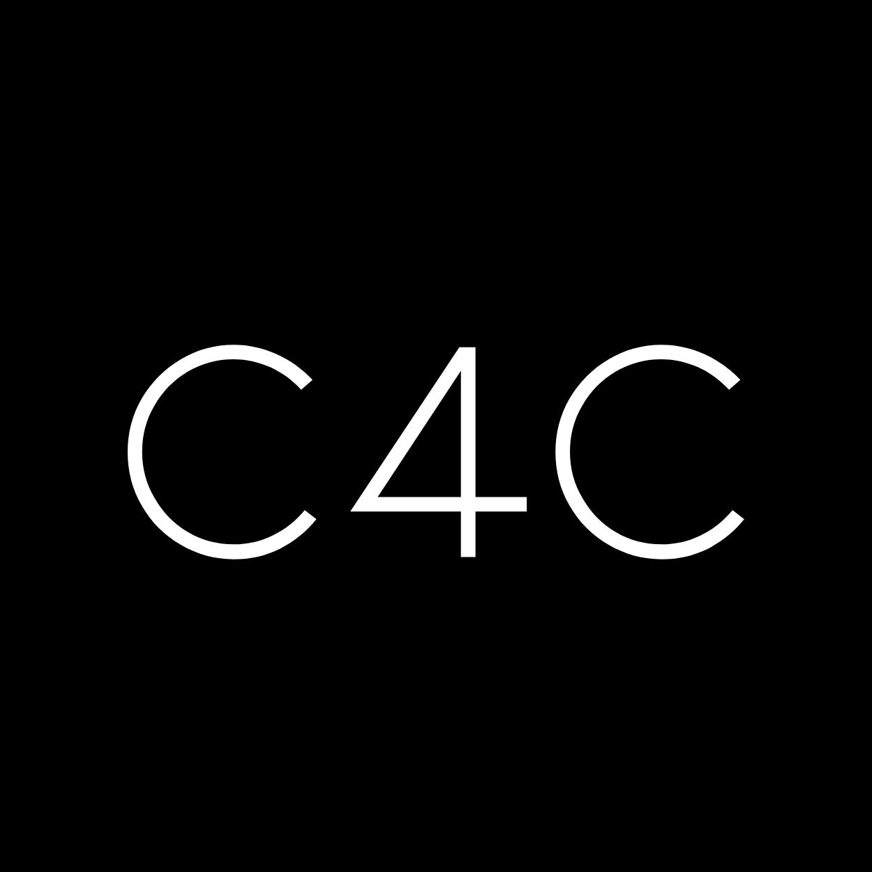 C4C White Logo